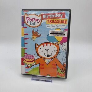 Poppy Cat Birthday Treasure and Other‎ Adventures DVD 2014 Sprout Kids Animation
